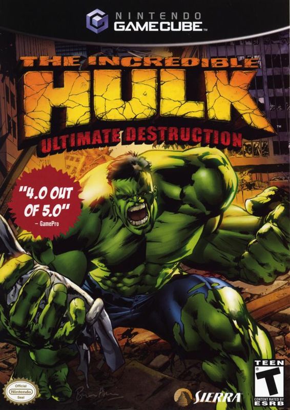 The Incredible Hulk: Ultimate Destruction box art for Playstation 2